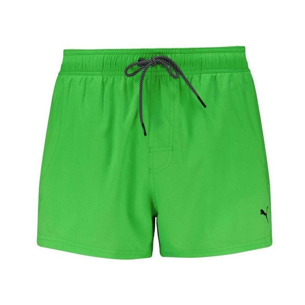 Puma Mens Logo Swim Shorts / Green